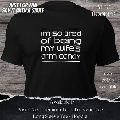 Wife's Candy TShirt and Hoodie is a Creative Graphic design for Men