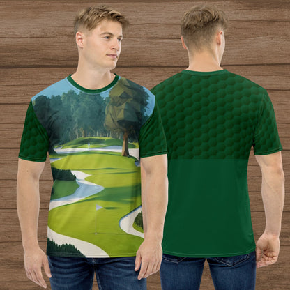 Golf Course TShirt is a Creative Golf Graphic design for Men