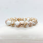 Natural Golden Howlite Bracelet in 10mm Stones