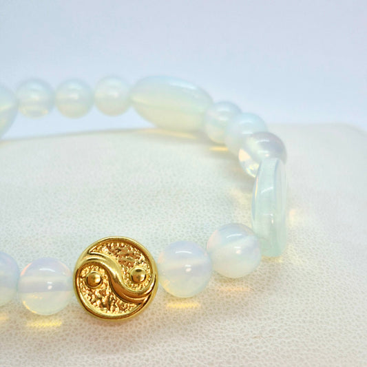 Natural Opal Bracelet in Mixed Stones