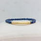 Natural Sapphire Stone Bracelet with 4mm Stones