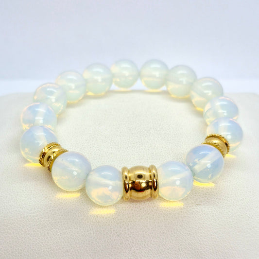 Natural Opal Bracelet in 12mm Stones