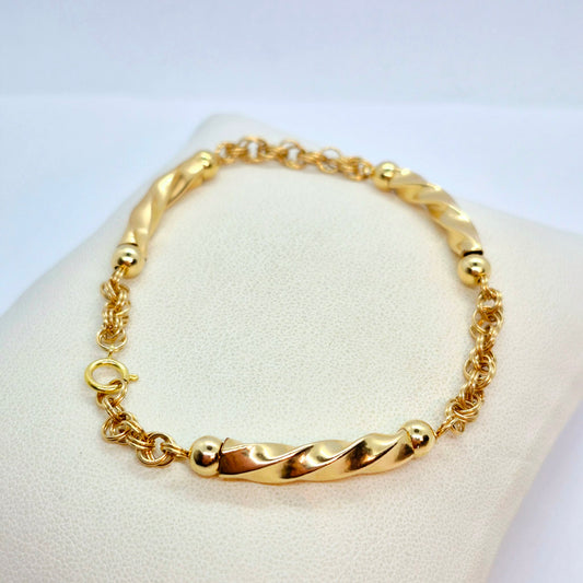 10K Solid Gold Bracelet