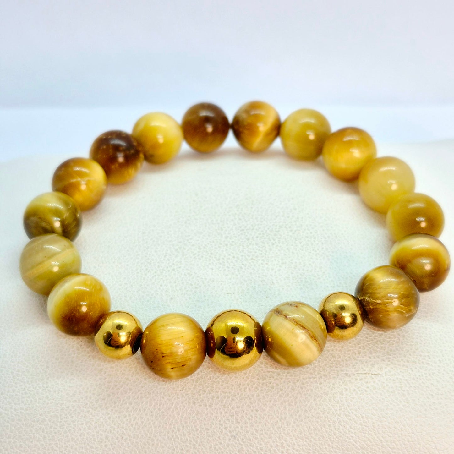 Tiger Eye Bracelet Collection in 10mm Stones