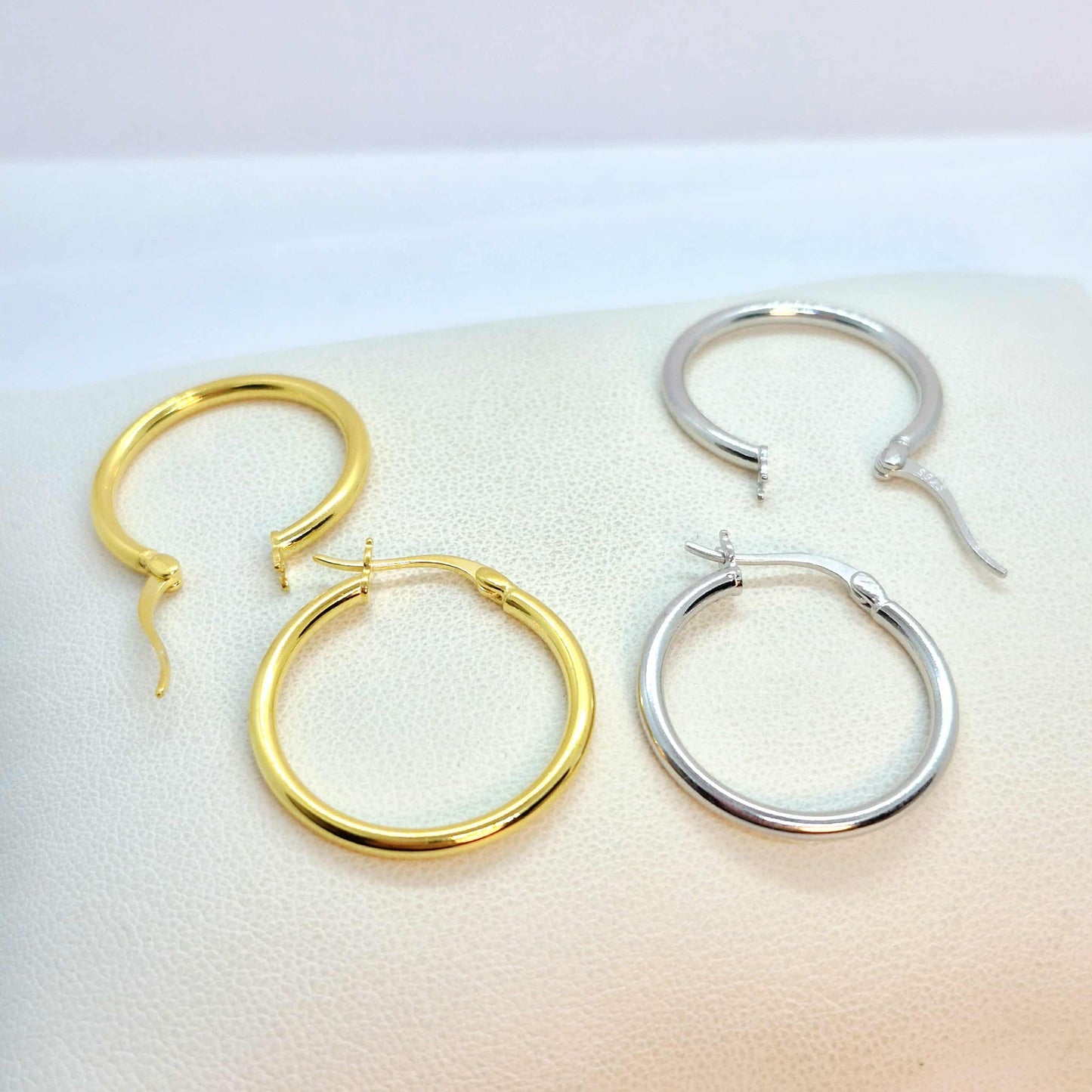 Sterling Silver Hoop Earrings