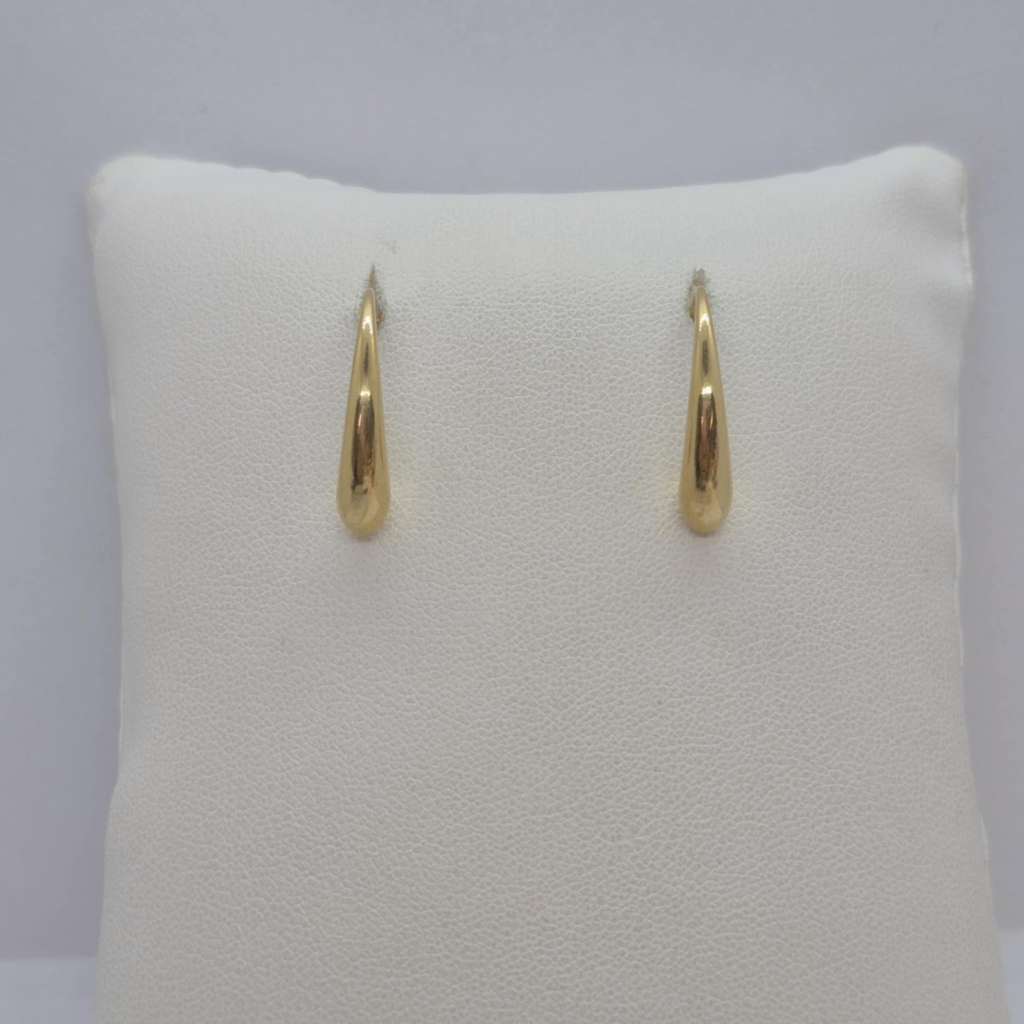 Small Raindrop Earrings in Gold Plated Stainless Steel (Copy)