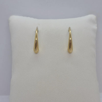 Small Raindrop Earrings in Gold Plated Stainless Steel (Copy)
