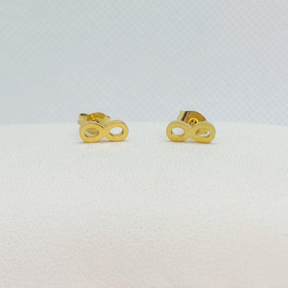 Infinity Set Gold Plated Stainless Steel