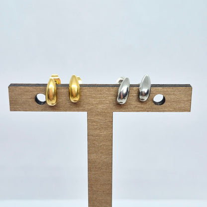 Mini RainDrop Earrings in Stainless Steel