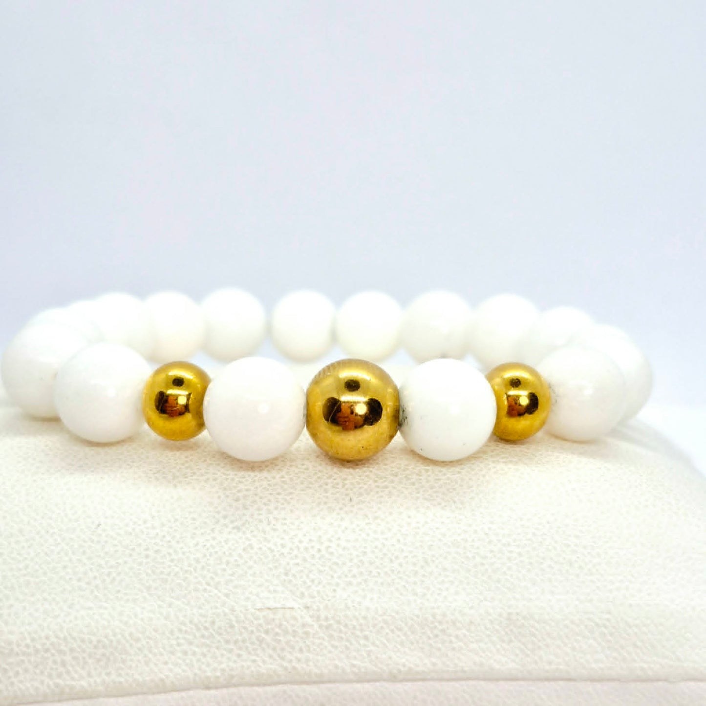 Porcelain Bracelet in 10mm stones