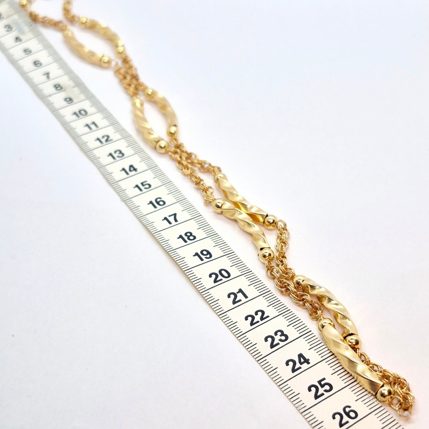 Designer Necklace in Solid 10K Gold