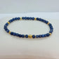 Natural Sapphire Stone Bracelet with 4mm Stones