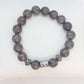 Natural Brown Snow Obsidian Bracelet with 10mm Stones