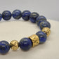 Natural Lapis Bracelet in 10mm Stones
