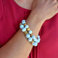 Natural White Howlite Bracelet in 10-12mm Stones