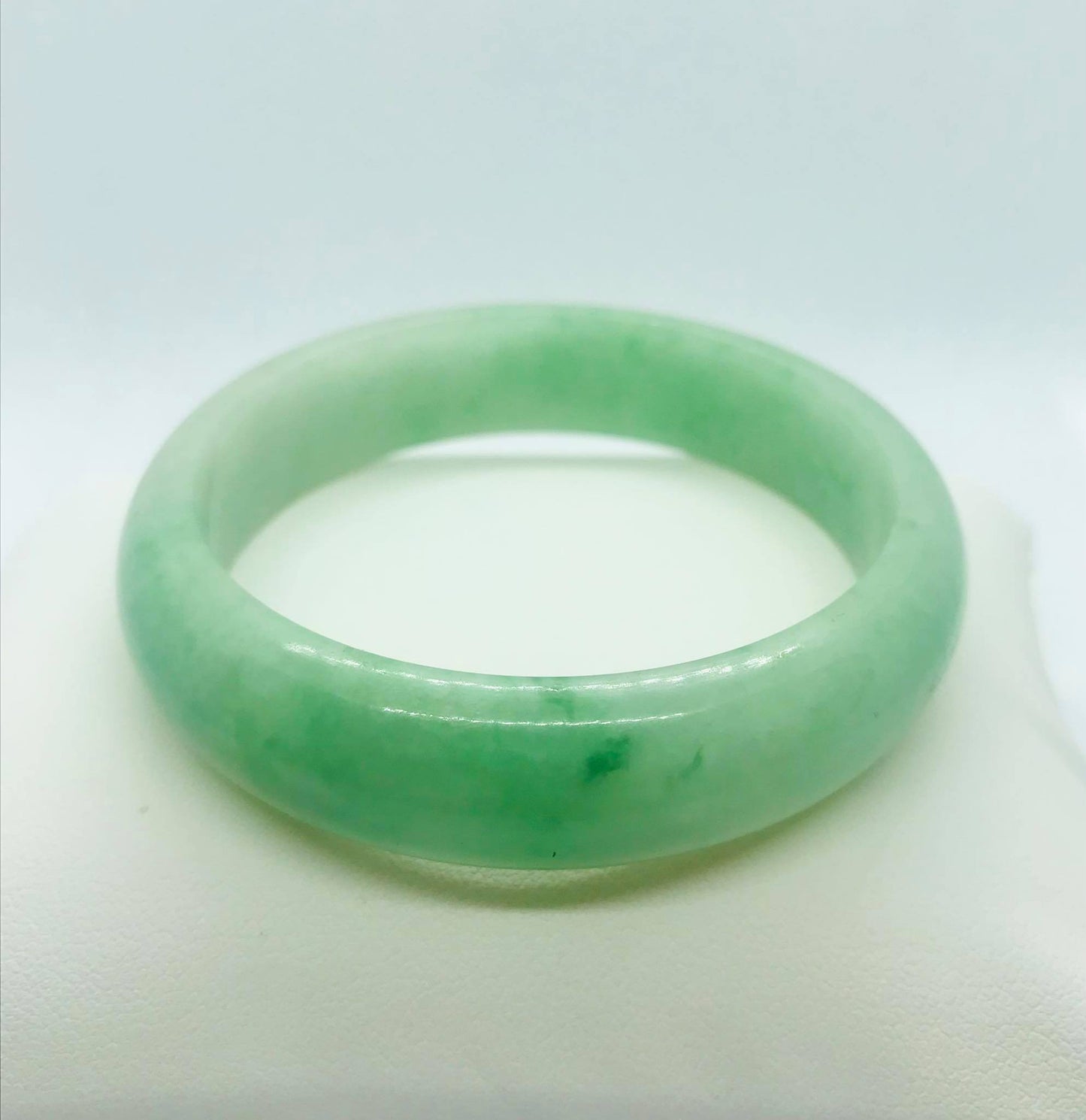 Natural Burmese Jade Bangle Bracelet