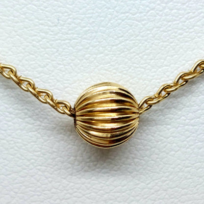 Trinity Chain Necklace - 10K Gold