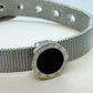 Stainless Steel Silver Mesh Bracelet - Adjustable
