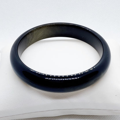 Natural Golden Obsidian Bangle Bracelet