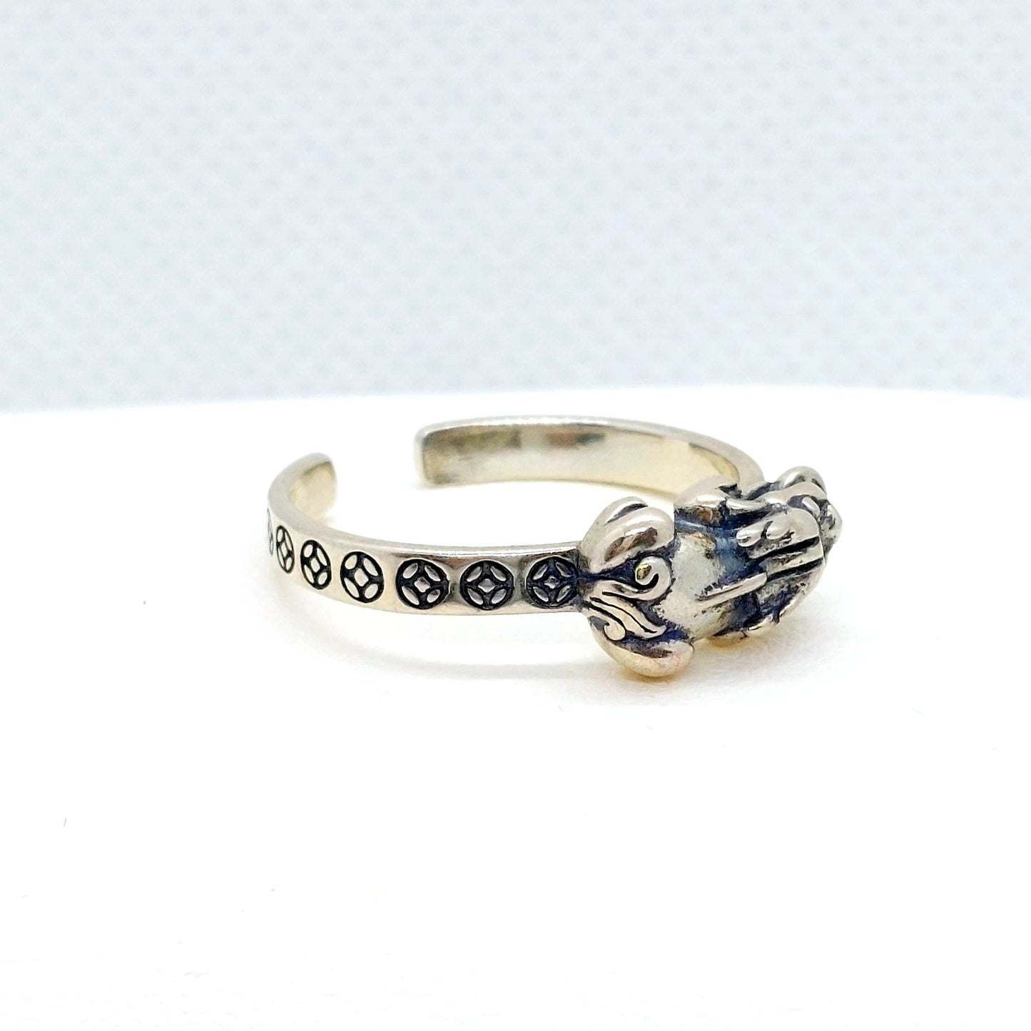 Pixiu Ring - Sterling Silver - Resizeable