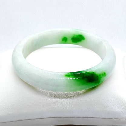 Natural Burmese Jade Bangle Bracelet