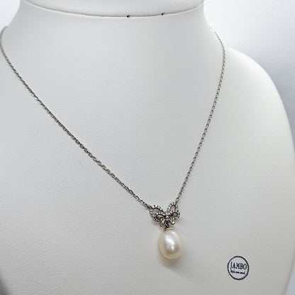 Natural Freshwater Pearl Mini Set - Sterling Silver