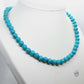 Natural Turquoise Stone Necklace or Bracelet - 8mm
