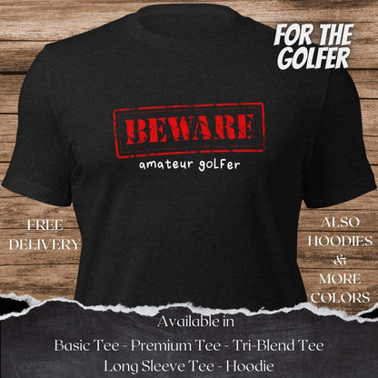 Warning may start talking about golf Golf TShirt and Hoodie is a Creative Golf Graphic design for Men and Women