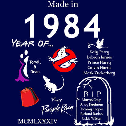 Made in 1984 TShirt - Unisex