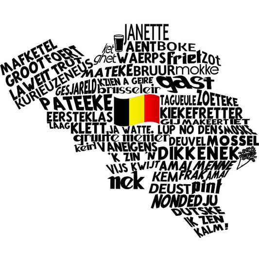 Belgium Slang TShirt - Unisex