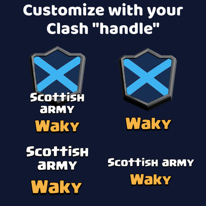 Scottish Army Tri-Blend Tshirt - Unisex