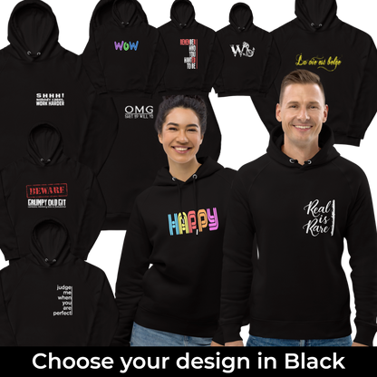 Black is Beautiful Unisex Premium Hoodie - Eco Friendly