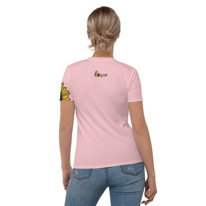 Sunflower and Love Premium TShirt - Women
