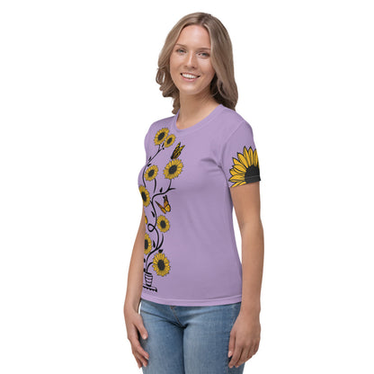Sunflower and Love Premium TShirt - Women