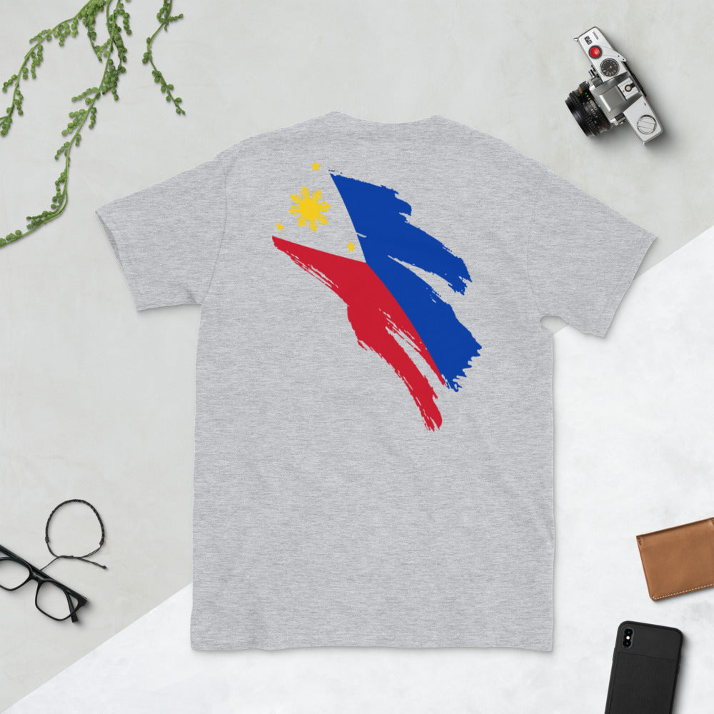 Made in Philippines+Flag (Back) TShirt