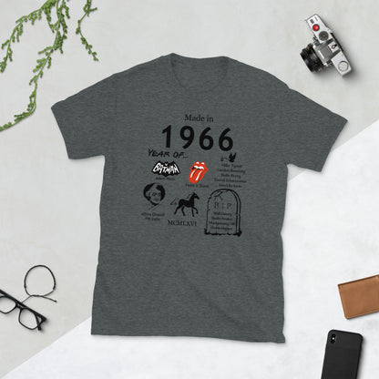 Made in 1966 (Black) TShirt - Unisex