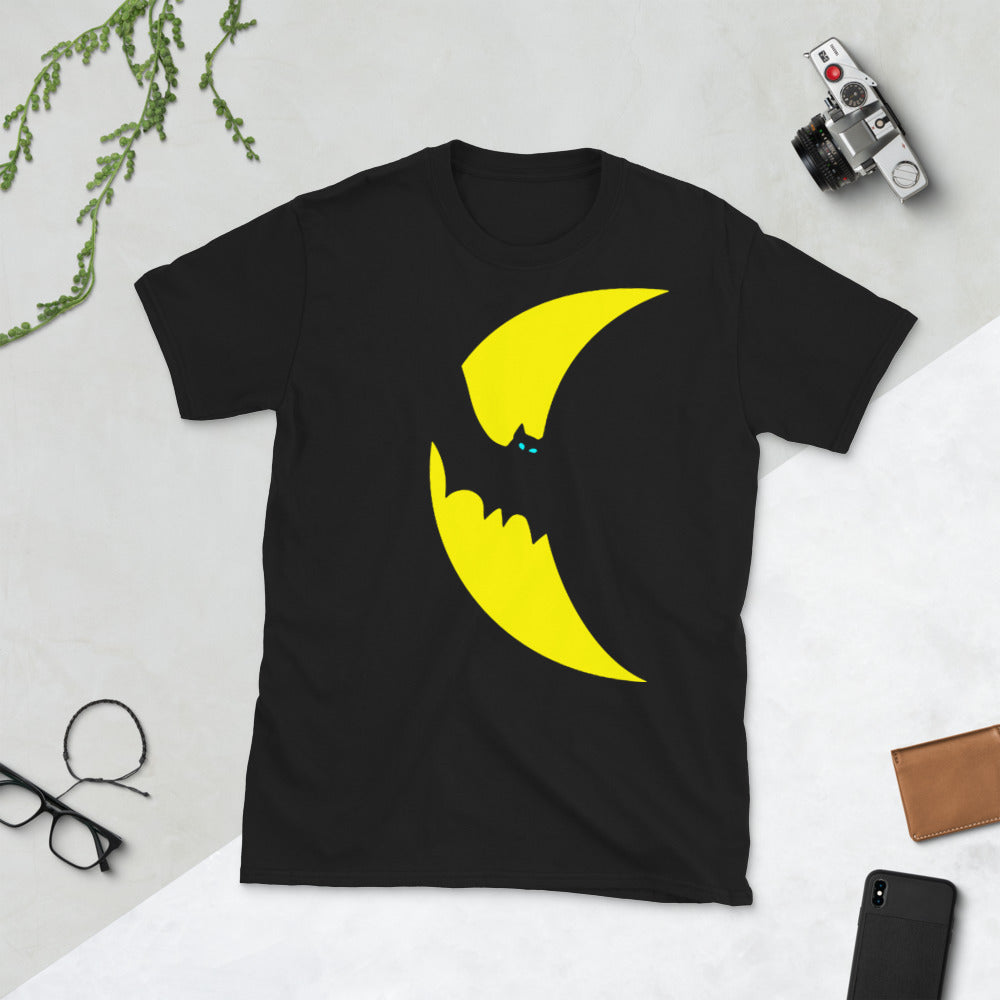 Moon with Bat TShirt - Unisex - Halloween