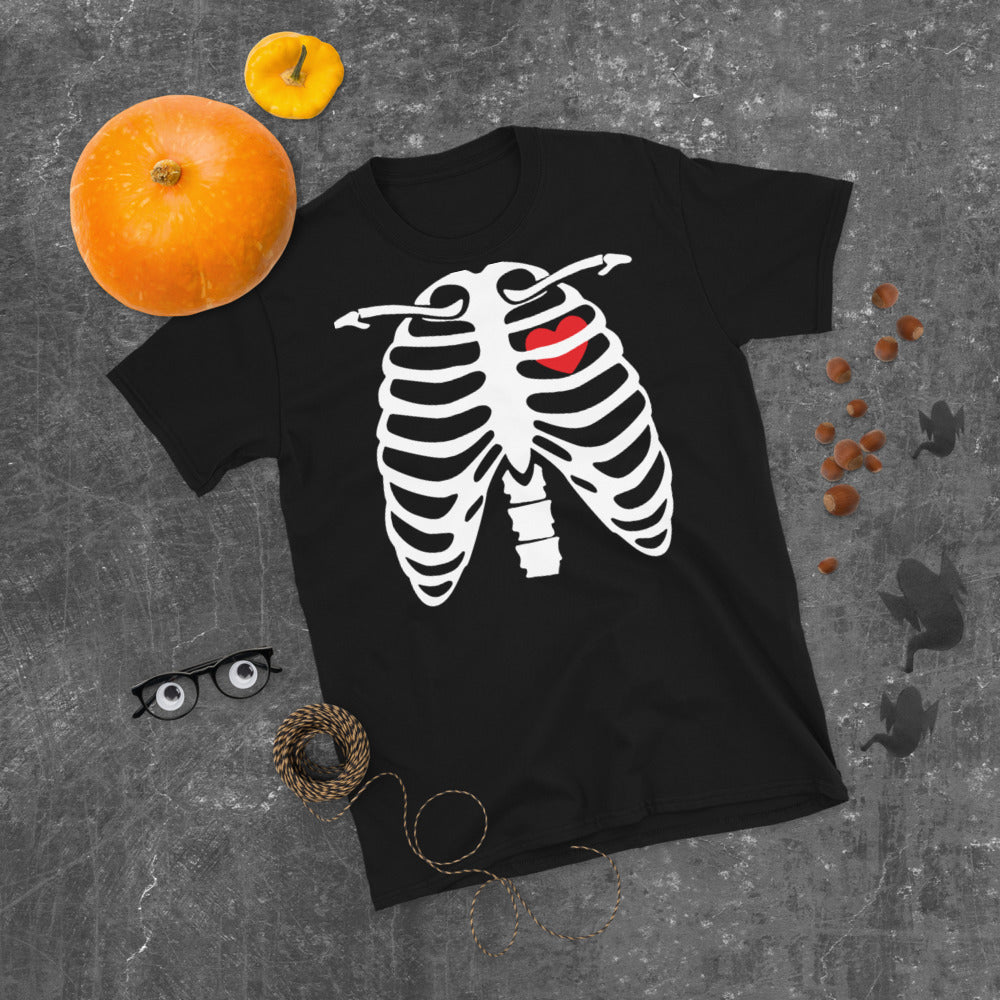 Skeleton Bones TShirt - Unisex - Halloween