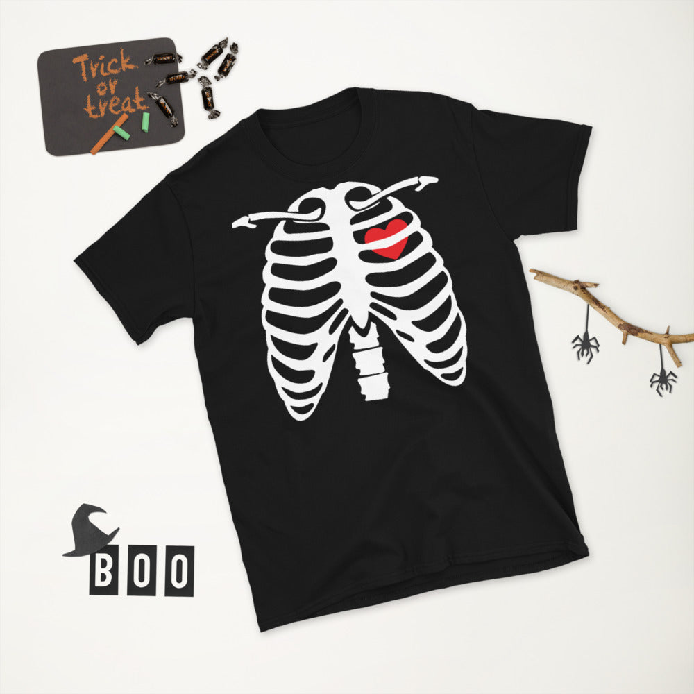 Skeleton Bones TShirt - Unisex - Halloween