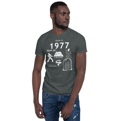 Made in 1977 TShirt - Unisex