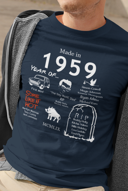 Made in 1959 TShirt - Unisex
