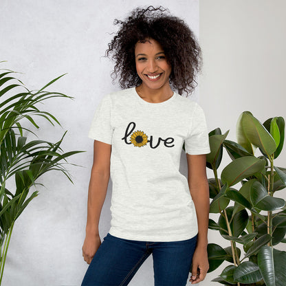 Love TShirt - Unisex - Sunflower