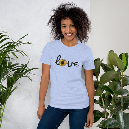 Love TShirt - Unisex - Sunflower