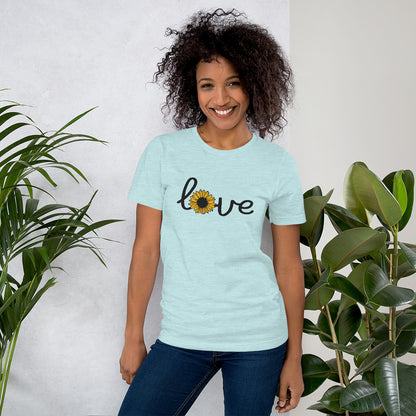 Love TShirt - Unisex - Sunflower