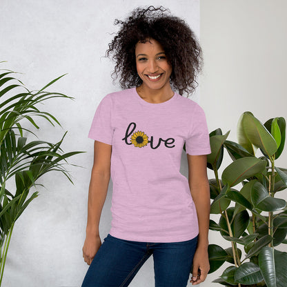 Love TShirt - Unisex - Sunflower