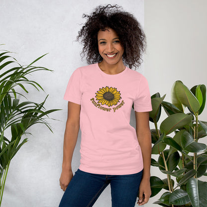 Sunflower Power TShirt - Unisex - Sunflower