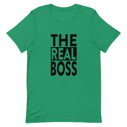 The Real Boss TShirt - Unisex - Couples TShirt