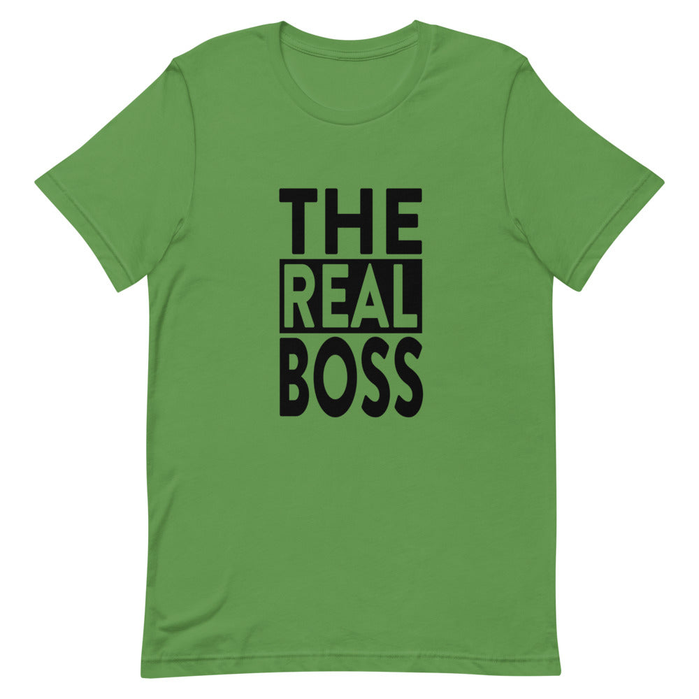 The Real Boss TShirt - Unisex - Couples TShirt