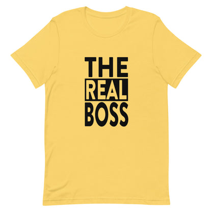 The Real Boss TShirt - Unisex - Couples TShirt