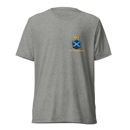 Scottish Army Tri-Blend Tshirt - Unisex